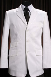 three button waiter uniform jacket